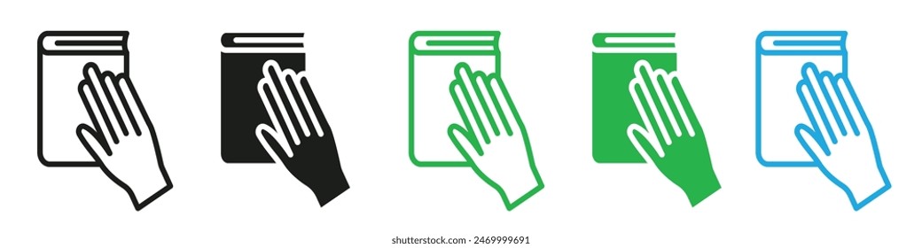 Oath icon symbolizing legal proceedings, court oaths, and justice, suitable for legal services and courtroom illustrations