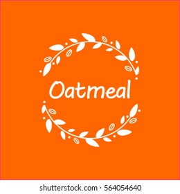 Oatmeal design.