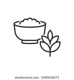 Icono de avena - Cereal Icon