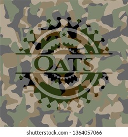 Oats camouflaged emblem