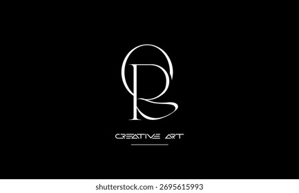 OB, BO, O, B abstract letters logo monogram
