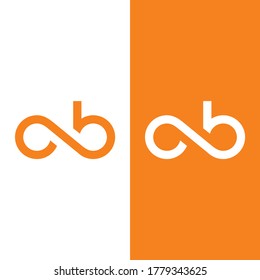 OB Initial Logo Design Vector