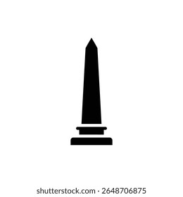 Monumento ao Obelisco com Estrutura Arquitetônica de Base em Flagrante