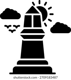 Obelisco Nuevo Vector de diseño de iconos creativos
