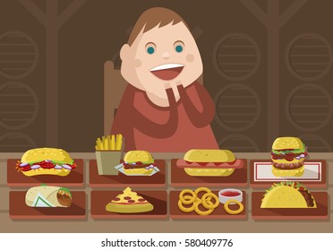 Man Eating Lots of Food Images, Stock Photos & Vectors | Shutterstock
