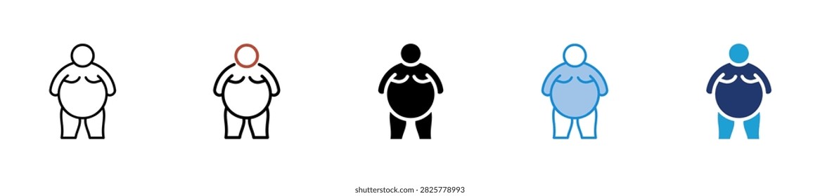 Obesity awareness concept highlighting weight management, health risks, prevention strategies, and healthier lifestyle decisions.