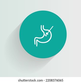 Obesity Or Bariatric Surgery Icon Vetor Design