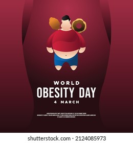Obesity Day Background Template Design