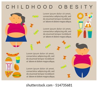 1,046 Childhood obesity illustration Images, Stock Photos & Vectors ...