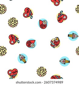 obesity overweight fat obese vector seamless pattern thin line illustration