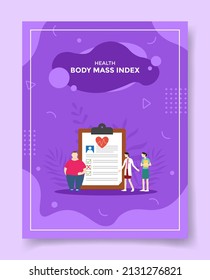 obesity problem for template of banners, flyer, books, and magazine cover