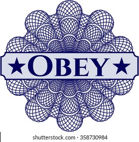 Obey abstract linear rosette