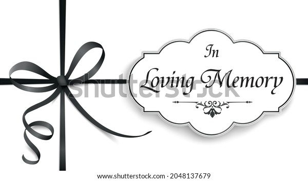 Obituary Text Loving Memory Eps 10 Stock Vector Royalty Free 2048137679 Shutterstock