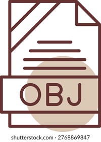 OBJ New Icon Design Creative