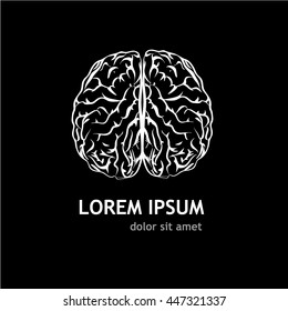 object brain. Vector