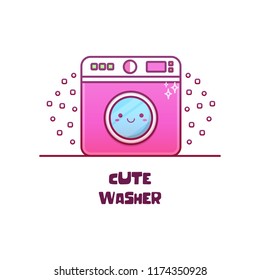 Object Character - Cute Washer