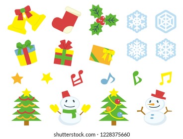 Object of Christmas - illustration without the line -