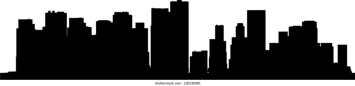 Object City Landscape Stock Vector (Royalty Free) 130138385 | Shutterstock