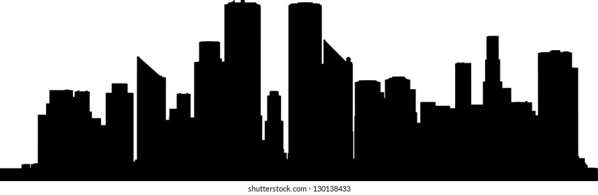 Object City Landscape Stock Vector (Royalty Free) 130138433 | Shutterstock