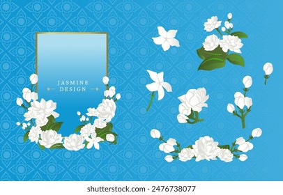 object element set of jasmine for Thailand mother's day