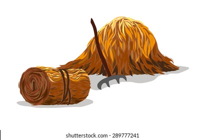 object. haycock. vector