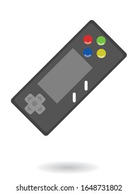 Object icon Joy game controller on isolated white background.