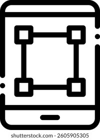 object icon. Thin Linear Style Design Isolated On White Background