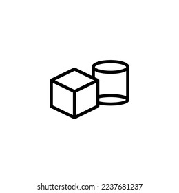 object icon vector design templates 