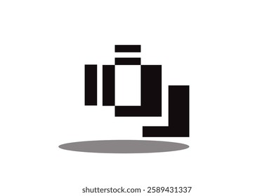 OBJECT IMAGES OR CREATIONAL LOGO. BLACK COLOR. FREE