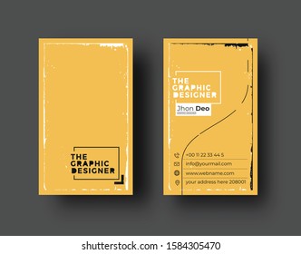 [object Object]Modern Business Card - Creative and Clean Business Card Template. 