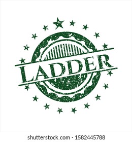 [object OGreen Ladder rubber seal with grunge texturebject]