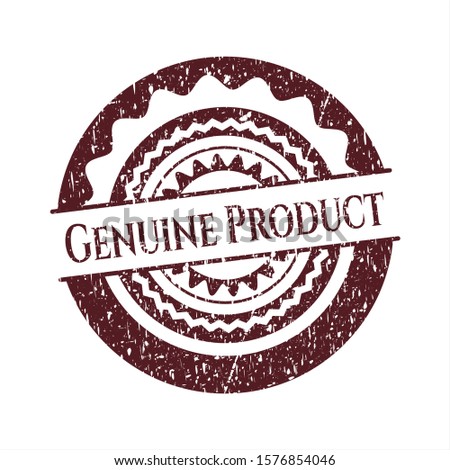 [object ORed Genuine Product rubber stampbject]