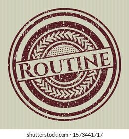 [object ORed Routine distressed with rubber seal texturebject]