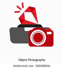 Object Photography Or Photoshoot Icon Concept