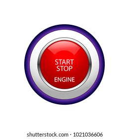 1,925 Start Stop Engine Icon Images, Stock Photos & Vectors 