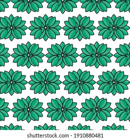 Object seamless pattern for background and design
