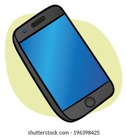 Object touchscreen smartphone 