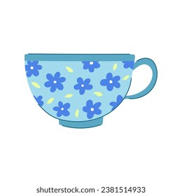 object vintage cup cartoon. coffee tableware, drink retro, ceramic traditional object vintage cup sign. isolated symbol vector illustration