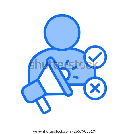 Objection Icon Element For Design