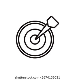 estilo .design de coleção de ícones de objetivo com plano de fundo
