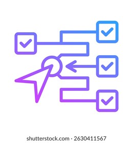 Objective Icon Element For Design