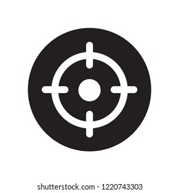 Objective icon. Trendy Objective logo concept on white background from Productivity collection. Suitable for use on web apps, mobile apps and print media.