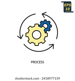 objective icons  symbol vector elements for infographic web