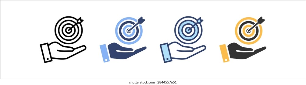 Objectivity Icon Set Multiple Style Collection
