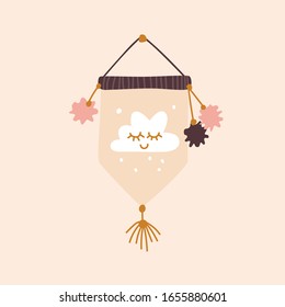 Objects for a cozy sweet home. minimalism, primitivism, abstraction. vector graphics, print, trend