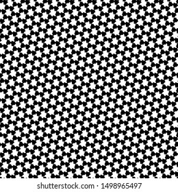 Objects motif. Figures backdrop. Abstract background. Shapes ornament. Elements wallpaper. Digital paper, textile print, web design. Seamless pattern. Vector artwork.