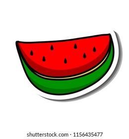 objects of simple color illustrations