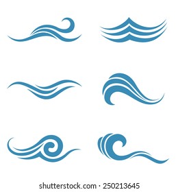 Objects symbolizing water