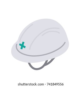 Objects useful in emergency situations such as natural disasters. helmet.