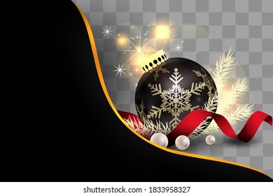 The objects,element for Christmas social media promote isolate background,promotion post templates,post square frame for social media.